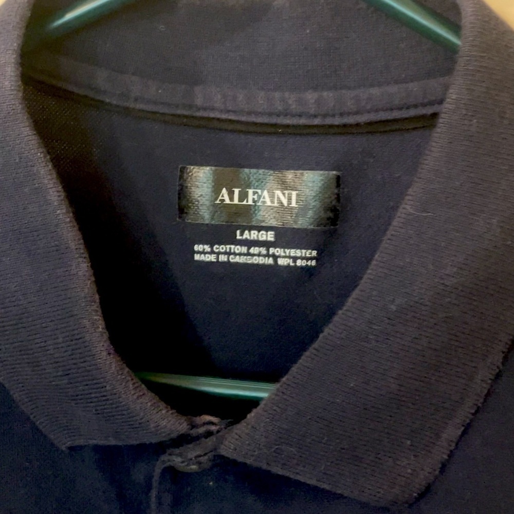 Alfani Blue Dress Shirt